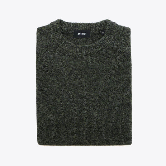Pull kaki mélange