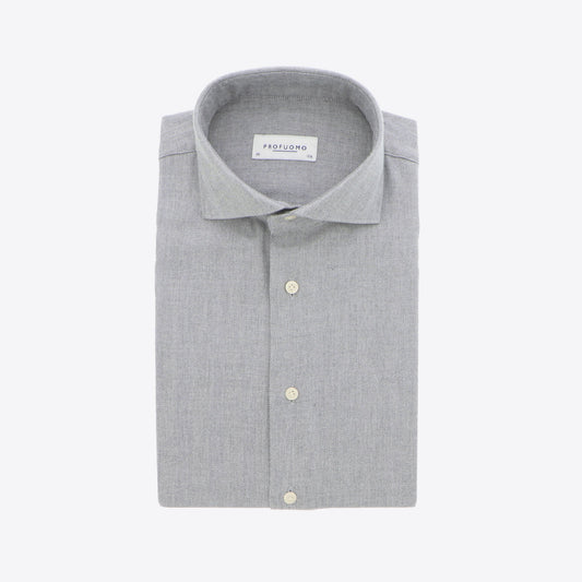 Hemd grijs chevron