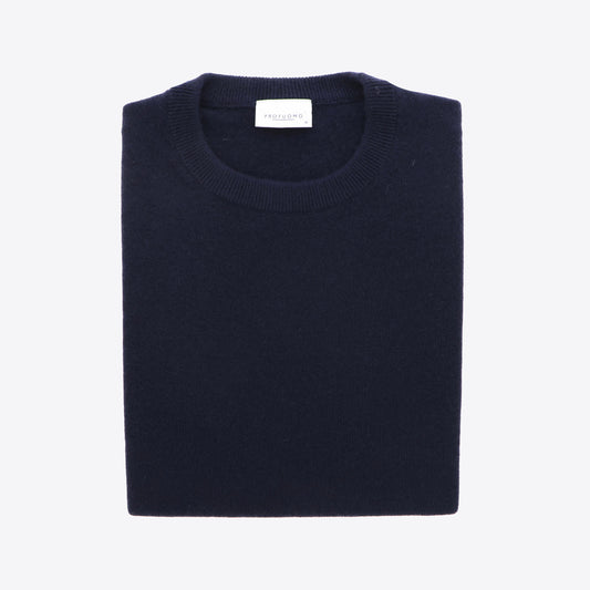 Pull donkerblauw cashmere