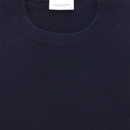 Pull donkerblauw cashmere