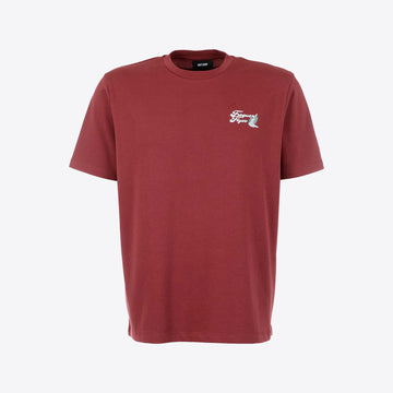 T-shirt bordeaux duif