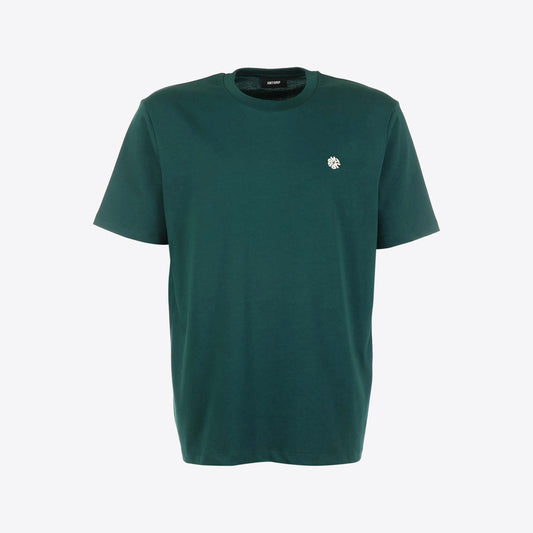 T-shirt petrol duif rug