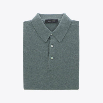 Polo groen cashmere