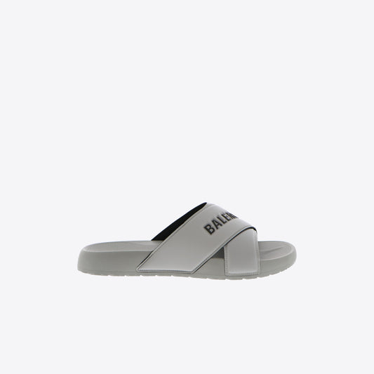 Slippers lichtgrijs
