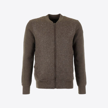 Cardigan bruin  wol