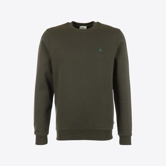 Sweater donkergroen basic