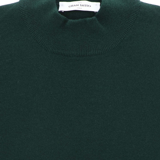Pull donkergroen merinos