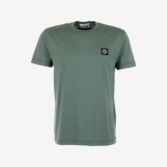 T-shirt groen patch