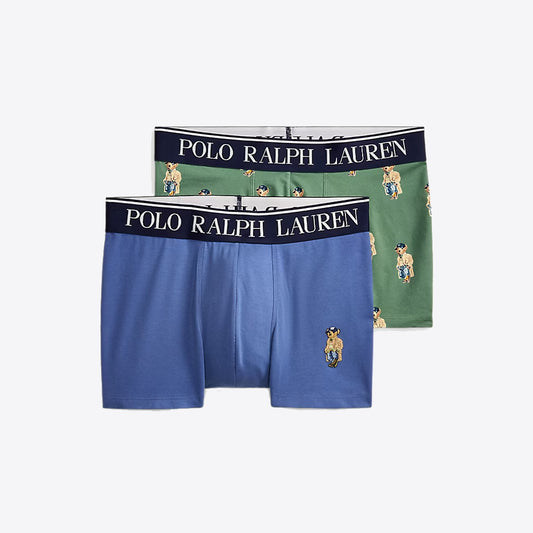 Boxershort blauw groen 2 pack