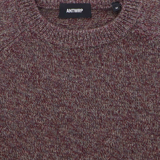 Pull bordeaux mélange