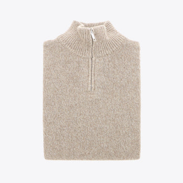 Pull beige melange