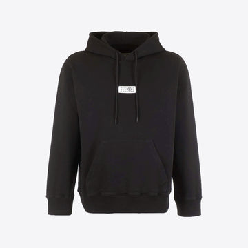 Sweater zwart kap