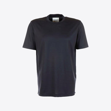 T-shirt donkerblauw wol