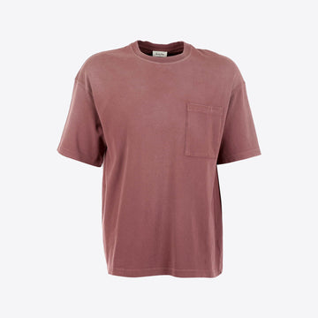 T-shirt bordeaux zakje boxy