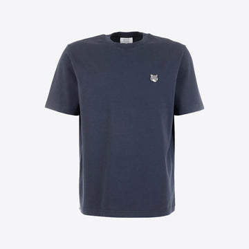T-shirt donkerblauw basic