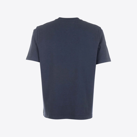 T-shirt donkerblauw basic