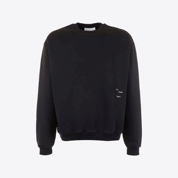 Sweater zwart logo klein Logo Bar