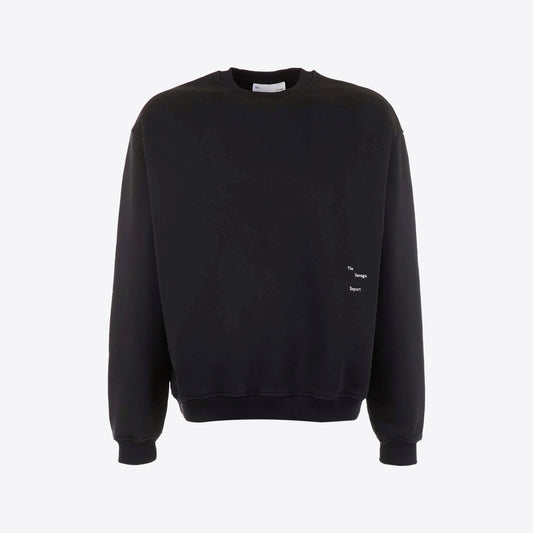 Sweater zwart logo klein Logo Bar