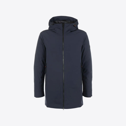 Jas donkerblauw mat