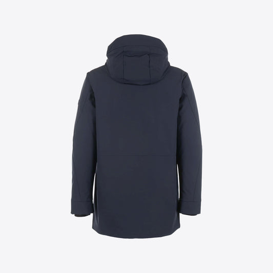 Jas donkerblauw mat