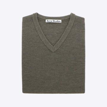 Pull kaki melange