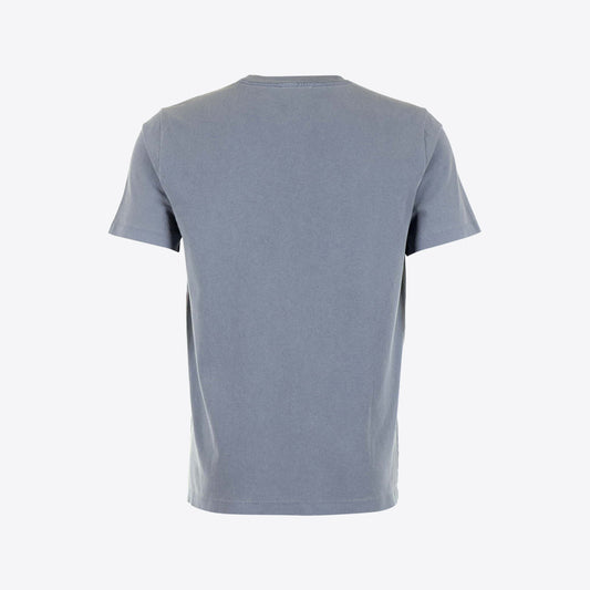 T-shirt lichtblauw washed