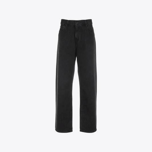 Jeans zwart boxy