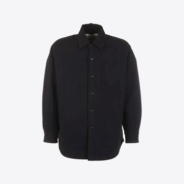 Jas zwart flannel