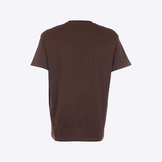 T-shirt bordeaux logo klein