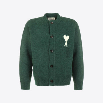 Cardigan groen ronde hals