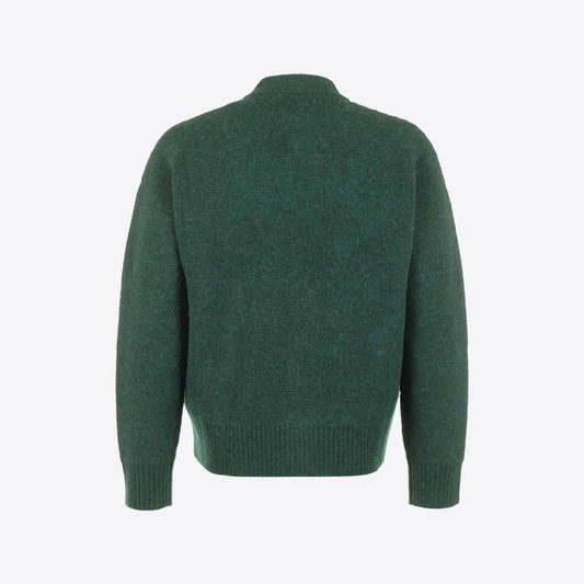 Cardigan groen ronde hals