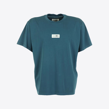 T-shirt turquoise logo