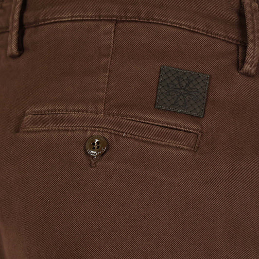 Broek brick katoen Bobby