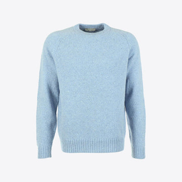 Pull lichtblauw melange