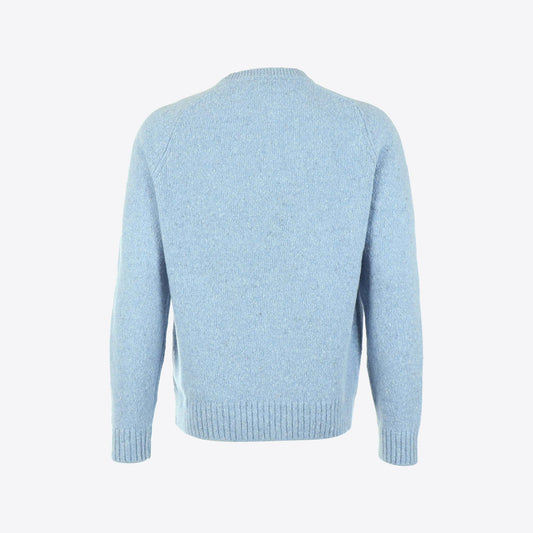 Pull lichtblauw melange