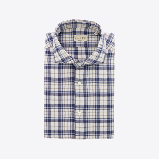 Hemd blauw ruit