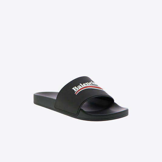 Slippers zwart political