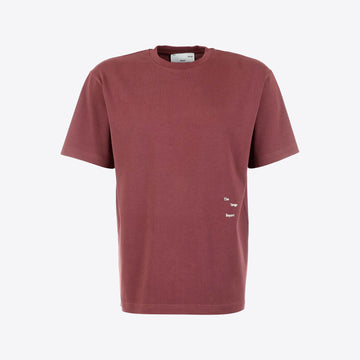 T-shirt bordeaux logo klein Logo Bar