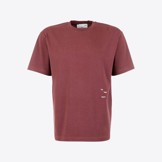 T-shirt bordeaux logo klein Logo Bar