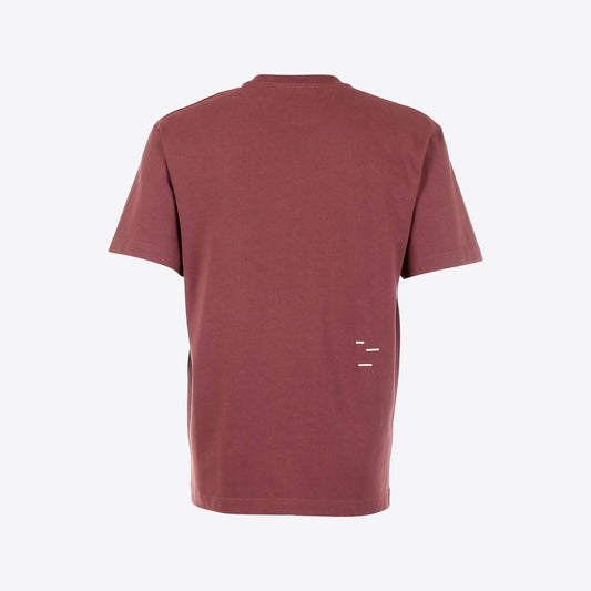 T-shirt bordeaux logo klein Logo Bar