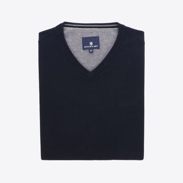 Pull donkerblauw