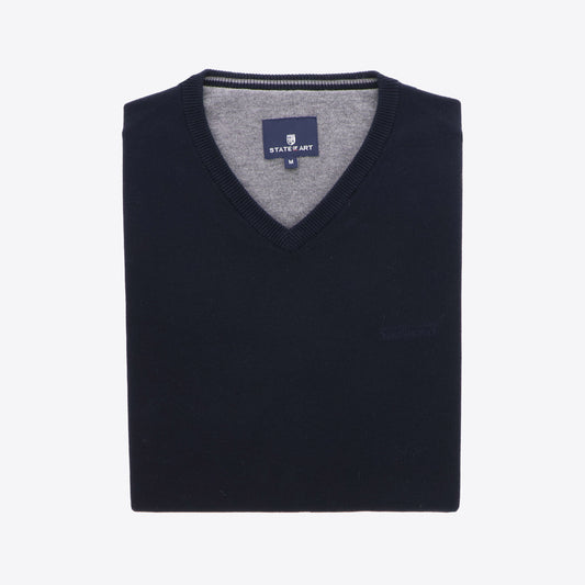 Pull donkerblauw