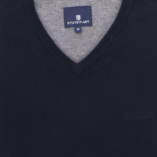 Pull donkerblauw