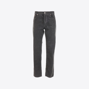 Jeans grijs velours
