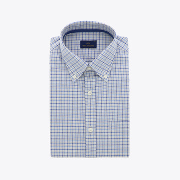 Hemd blauw vichy