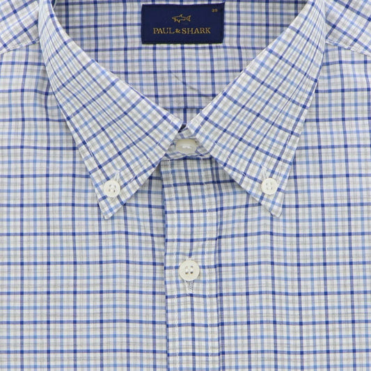 Hemd blauw vichy