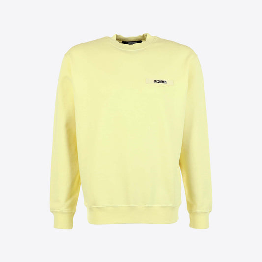 Sweater geel tape gros gain