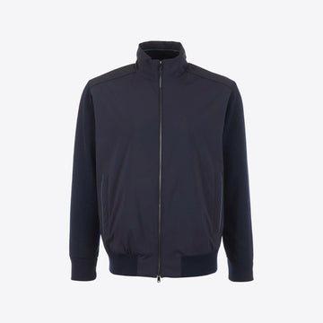 Cardigan donkerblauw nylon
