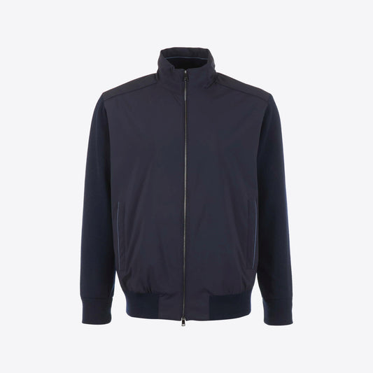 Cardigan donkerblauw nylon