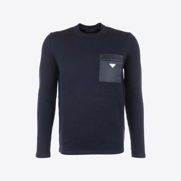 Pull blauw zak nylon